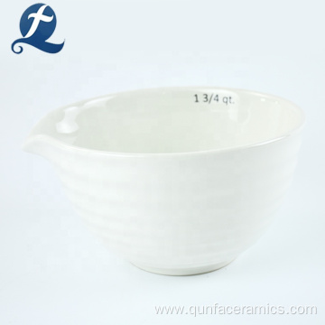 Restaurant used household dinnerware soup ceramic rice bowl